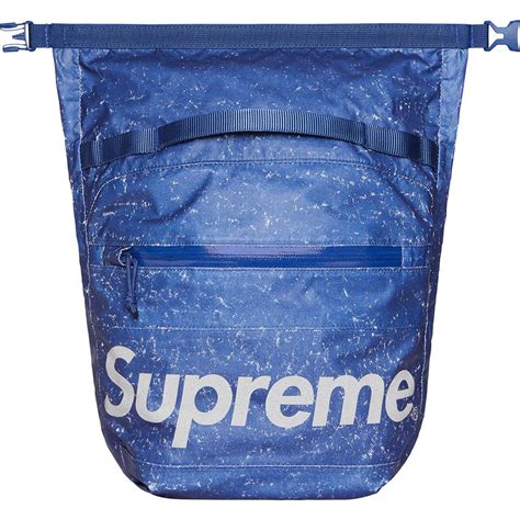 Supreme Waterproof Reflective Speckled Shoulder Bag Royal Fw20 Hype Vault