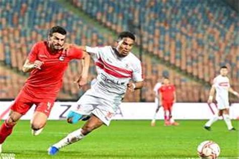 الزمالك بزيه التقليدي في لقاء مودرن فيوتشر بالكونفدرالية الأخبار المسائى