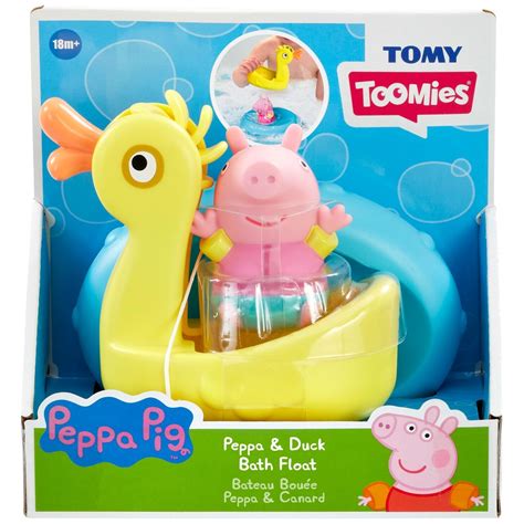 Tomy Toomies Peppa Pig Peppa Duck Bath Float Toy Smyths Toys Uk