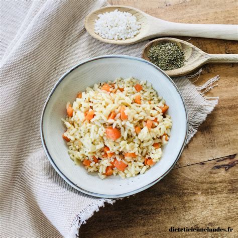 Recette du risotto aux carottes diététique