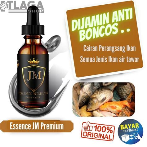 Jual ESSENCE ESEN ESSEN JM PREEMIUM CAIRAN UMPAN MANCING IKAN MAS LELE