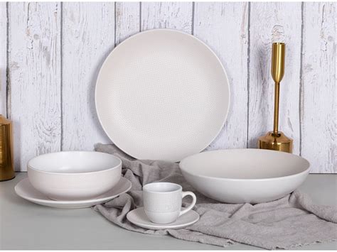 Assiette Creuse Vivo C Ramique Blanc Pi Ce Conforama Ch