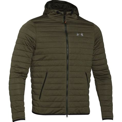 Under Armour Quilted Hooded Fleece Jacket - Men's - Clothing