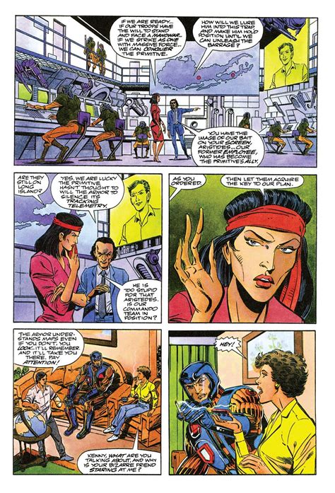 X O MANOWAR VOL 1 ISSUE 2 PAGE 8 In Jason Richardson S X O Manowar