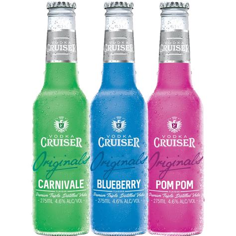 Vodka Cruiser Originals Bottles 24x275ml Woolworths