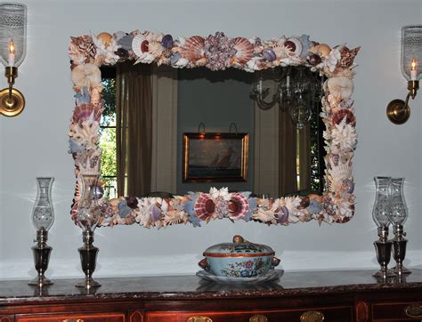 Shell Mirror By Christas South Seashells Seashell Frame Sea Shells