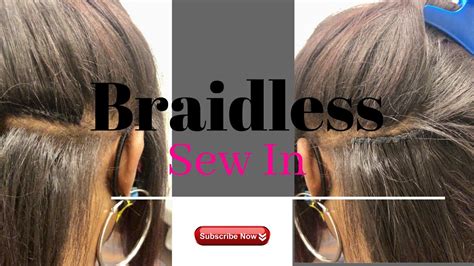 Purchase Now Braidless Sew In No Micro Links Tutorial Link In The