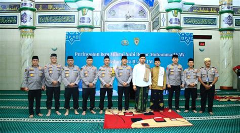 Gelar Isra Mikraj Personel Bhayangkara Diingatkan Pentingnya Ketakwaan