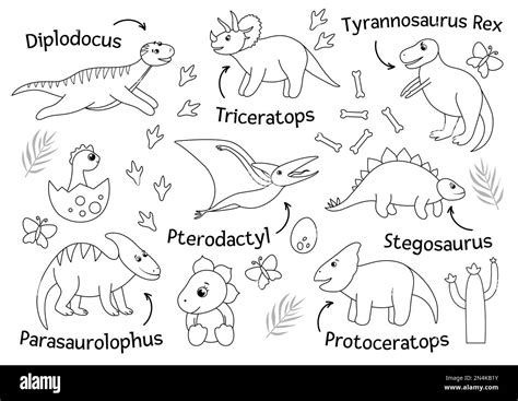 Protoceratops Stock Vector Images Alamy