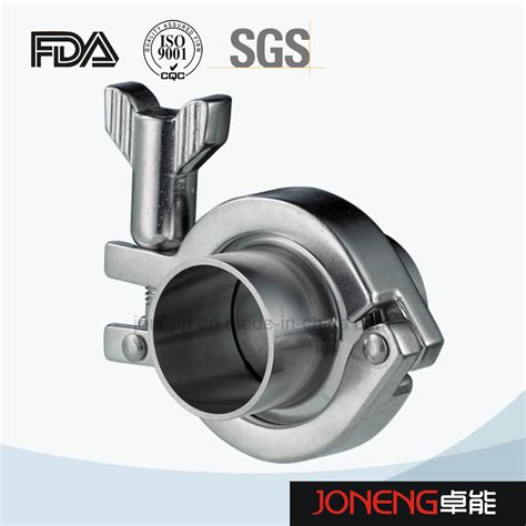 Stainless Stee Sanitary Fittings Complete Clamp Ferrule Jn Fl