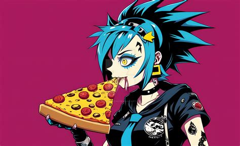 Pizza Girl 1 By Punkerlazar On Deviantart