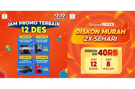 Inilah Rangkaian Promo Puncak Shopee 12 12 Birthday Sale ANTARA News