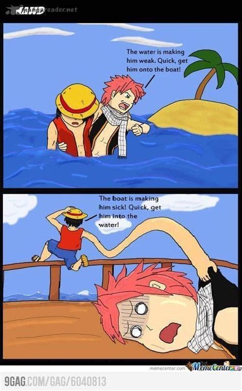 Just Luffy and Natsu #fairy tail #one piece Read Fairy Tail, Fairy Tail ...