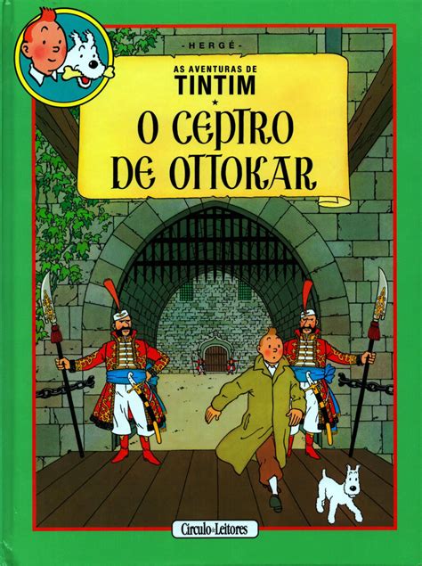 Tintim As aventuras de Álbum duplo O ceptro de Ottokar O caso