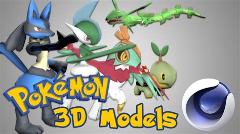 Free 3d Models Pokemon