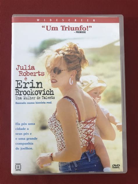 DVD Erin Brockovich Uma Mulher De Talento Seminovo