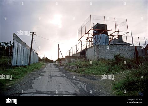 County Fermanagh Northern Ireland October 1980 Rosslea Ruc Stock