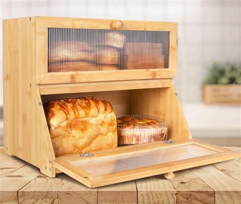 Lohasok Bamboo Bread Box For 30 Kd Bb 01