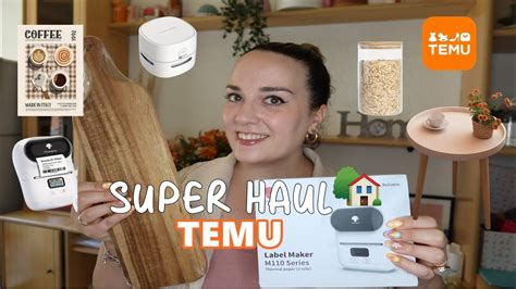 Súper HAUL TEMU DECORA Y ORGANIZA TU CASA POR POCO DINERO YouTube