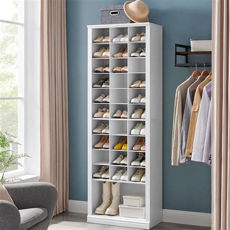 Gracie Oaks 33 Pair Shoe Storage Cabinet & Reviews - Wayfair Canada