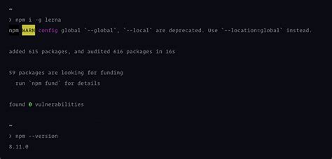 Npm Install Lerna G Fail Issue Lerna Lerna Github