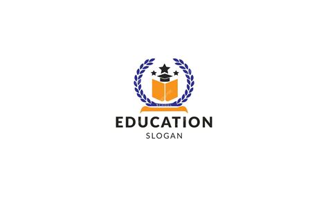 Premium Vector Education Logo Icon Design Vector Illustration