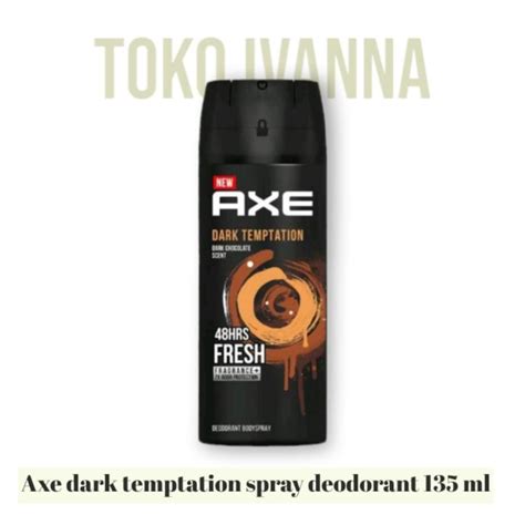 Jual Axe Deodorant Body Spray Pria Dark Temptation Ml Shopee Indonesia