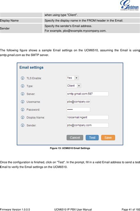 Grandstream Networks UCM6510 IP PBX User Manual