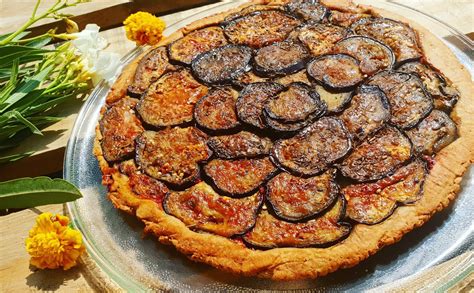 Tarte Tatin D Aubergines Thym Et Sirop D Rable V G Talien Sans