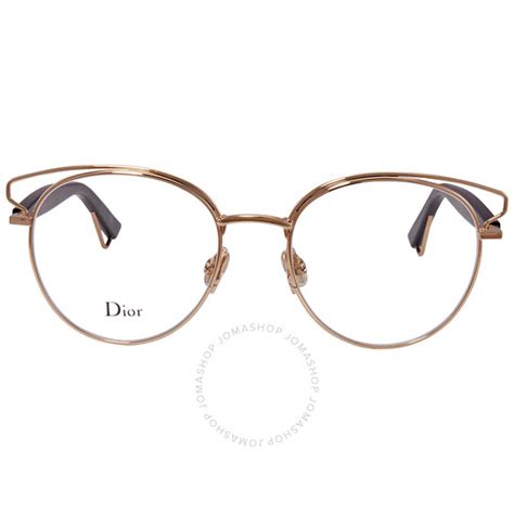 Dior Demo Round Ladies Eyeglasses Sidero 0dem 5118 827886403936 Eyeglasses Jomashop