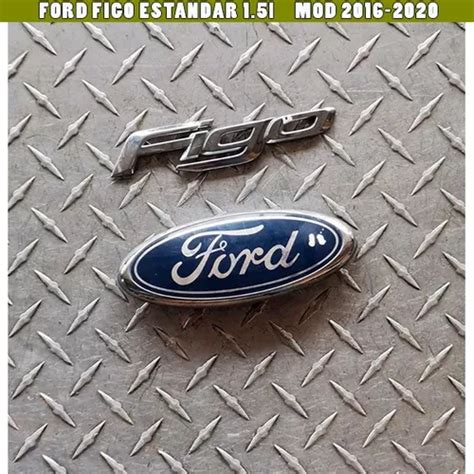 Jgo Emblemas Ford Figo Hb Mod 2015 2019 Original Meses Sin Intereses