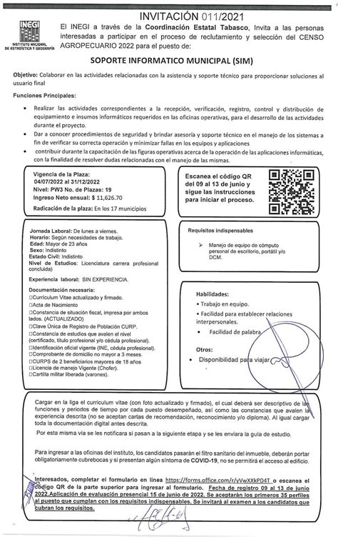 Tabasco Hoy On Twitter Avisoth🚨 ¡oportunidad De Trabajo 🔴buscan