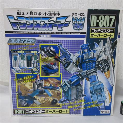 旧 TAKARA 1989 当時物 タカラ トランスフォーマー V ビクトリー D 307 ゴッドマスター オーバーロード THE TRANS