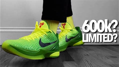 Nike Kobe Protro Grinch Early Review And On Foot Really K Stock