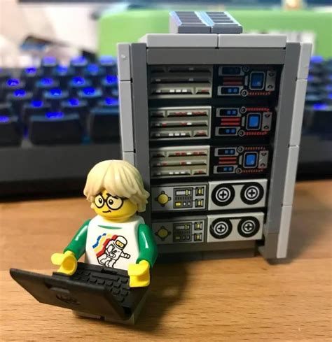 Here’s My Server Rack R Lego