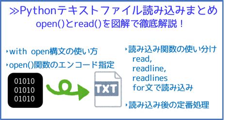 Python テキストファイルの任意の行を読み込む方法 YutaKaのPython教室