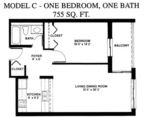 Floor Plans | Woodland Towers