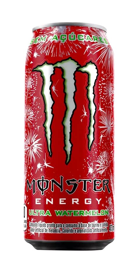 Energético Monster Energy Ultra Watermelon Lata 473ml Imigrantes Bebidas