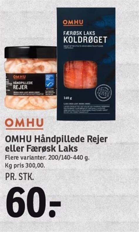 Omhu H Ndpillede Rejer Eller F R Sk Laks Tilbud Hos Spar