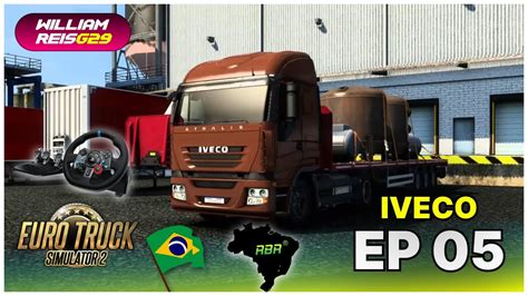 Ep Iveco Toneladas No Modo Carreira Ets Mapa Rbr Youtube