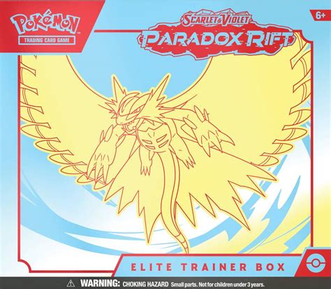 POKEMON PARADOX RIFT ELITE TRAINER BOX ROARING MOON ENGLISH SV4