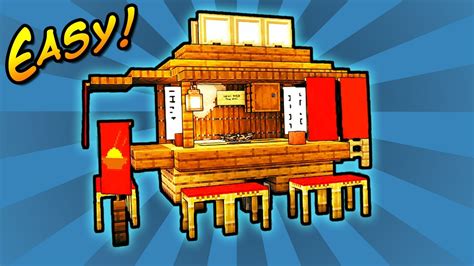 How To Build A Ramen Shop In Minecraft Encycloall