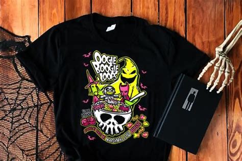 Oogie Boogie Loops T Shirts Nightmare Before Christmas Tee Etsy