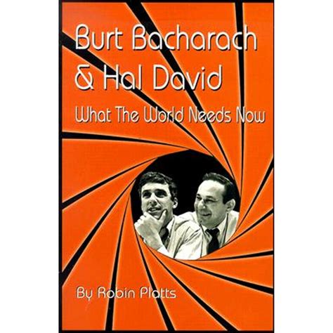 Pre Owned Burt Bacharach And Hal David What The World Needs Now