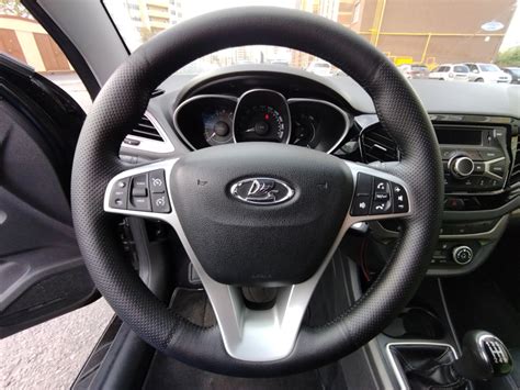 Оплётка руля — Lada Vesta, 1,6 л, 2016 года | своими руками | DRIVE2