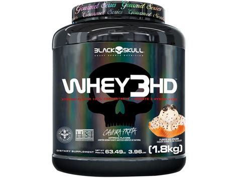 Whey Protein Concentrado Hidrolisado Isolado Black Skull Hd Gourmet