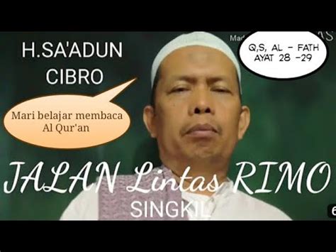 Belajar Membaca Al Qur An Surah Al Fath Ayat H Sa Adun