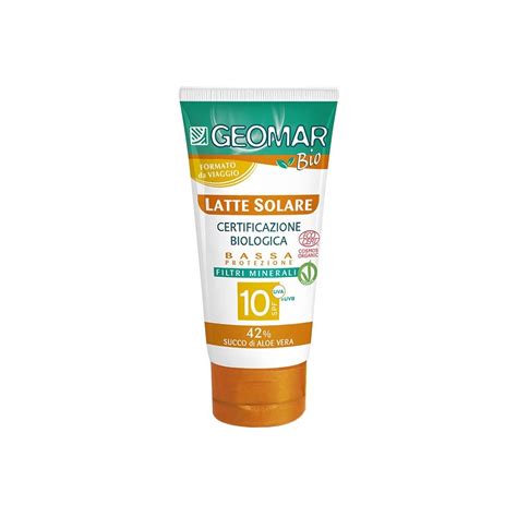 Geomar Bio Latte Solare Spf Formato Viaggio Ml