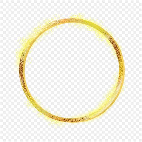 Gold Circle Frame Clipart Vector Gold Circle Frame Border Design Gold