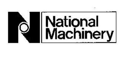 N NATIONAL MACHINERY Trademark of NATIONAL MACHINERY COMPANY, THE ...